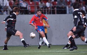 Costa Rica in warm-up game